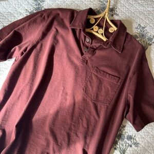 Duluth Trading Co Cotton Men's Polo Shirt Size Large